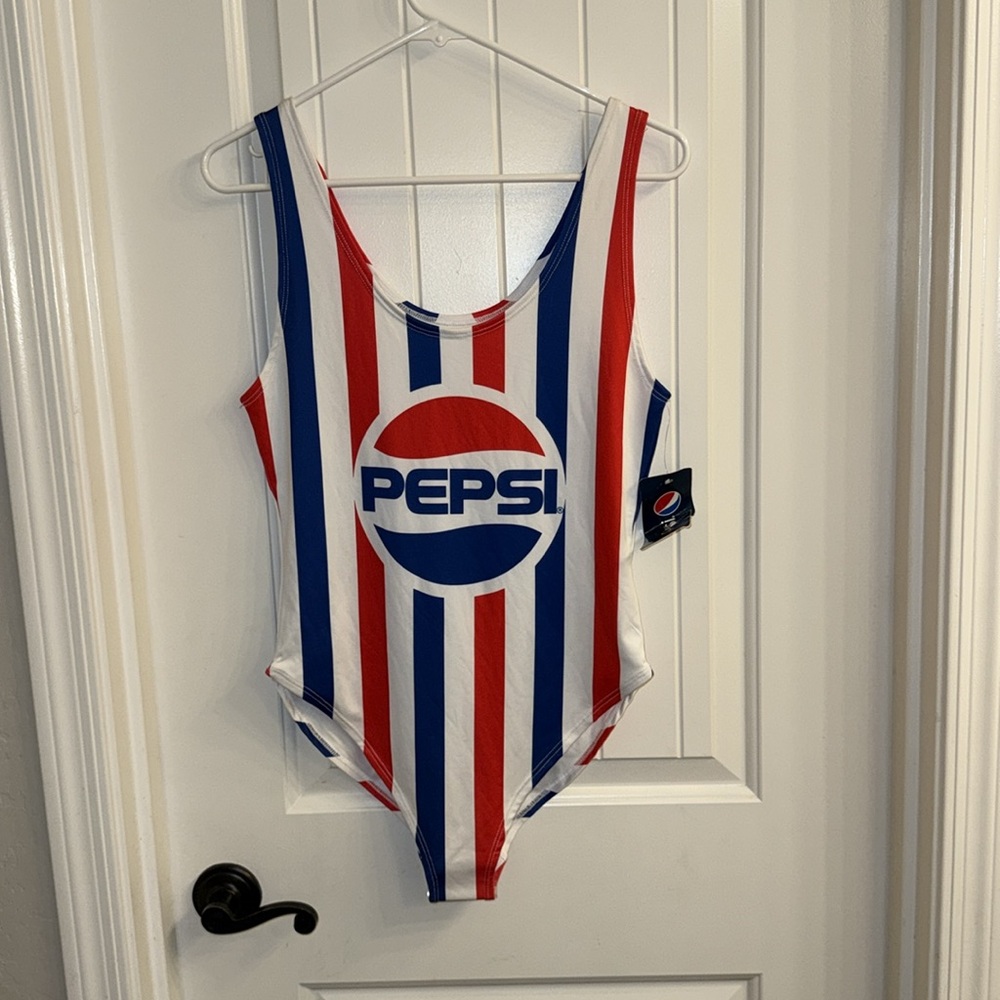 Brand new patriotic Pepsi vintage swimsuit one piece